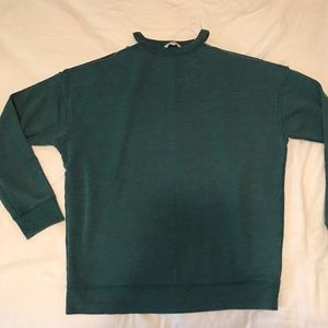 American Eagle sweatshirt with shoulder cut outs